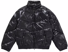Supreme Schott Glossy Lightweight Down Puffer Jacket Black Supreme Schott Glossy Lightweight Down Puffer Jacket Black
