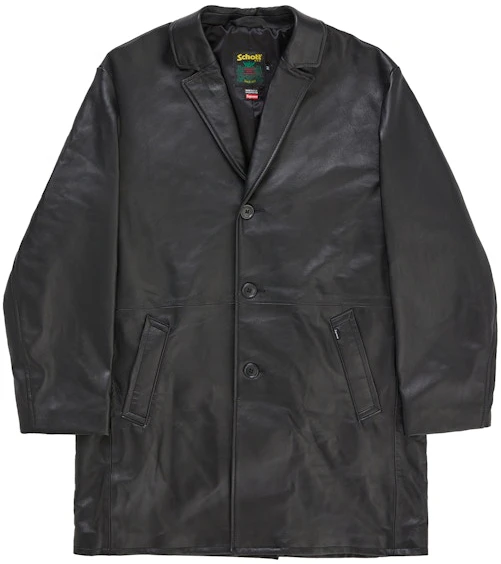 supreme-schott-leather-overcoat-ss-26-black