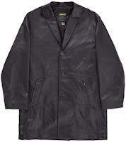 Supreme Schott Leather Overcoat (SS26) Black Supreme Schott Leather Overcoat (SS26) Black