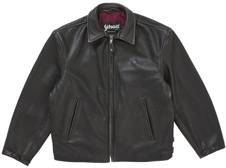 supreme-schott-leather-racer-jacket-fw-25-black