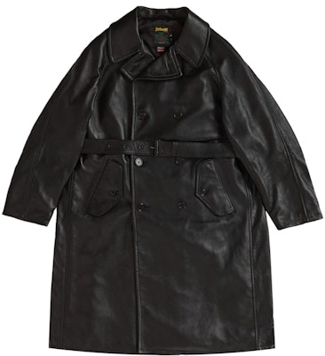 Supreme x Schott 皮革风衣 黑色 Buy Supreme x Schott 皮革风衣 黑色