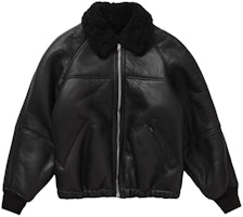 Supreme Schott Shearling Bomber Jacket Black Supreme Schott Shearling Bomber Jacket Black