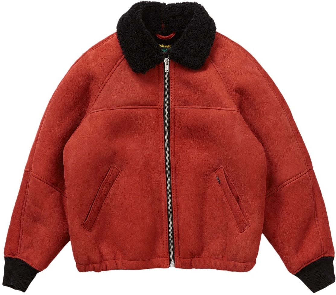 Red shearling 2025