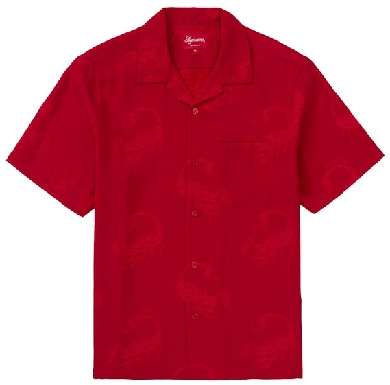 supreme-scorpion-jacquard-s-s-shirt-red