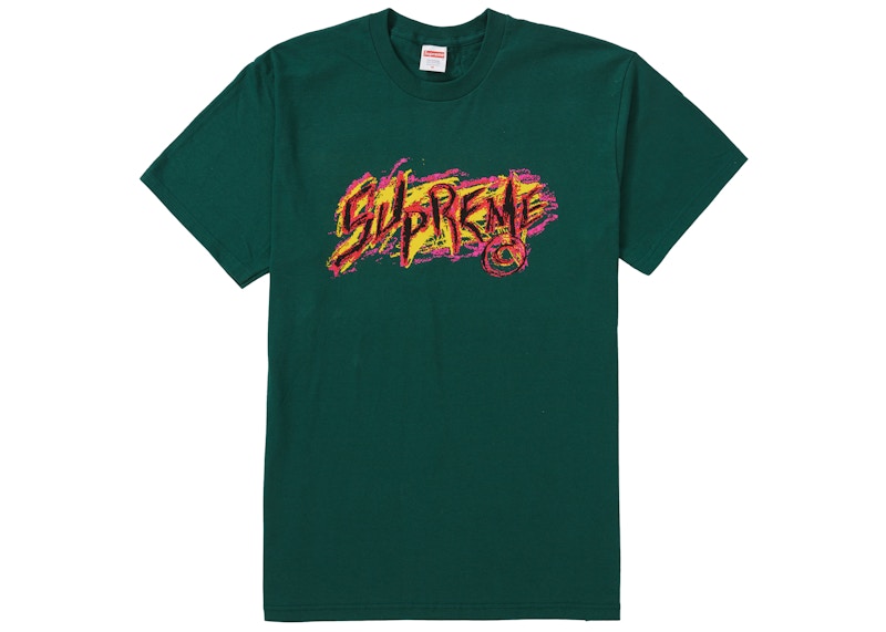 Supreme Scratch Tee Dark Greenを購入 - Novelship 