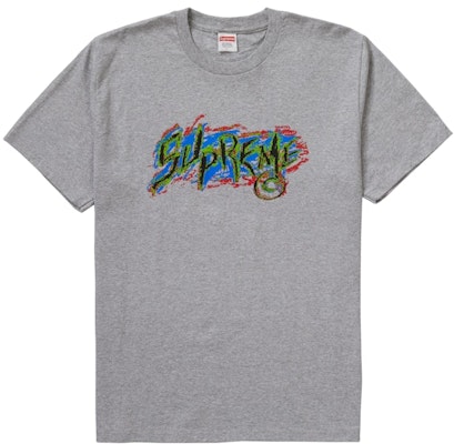 Camiseta Supreme Scratch Gris Jaspeado Buy Camiseta Supreme Scratch Gris Jaspeado