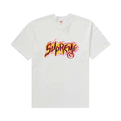Supreme Scratch Tee White