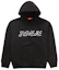 Buy Supreme Script Hooded Sweatshirt Black