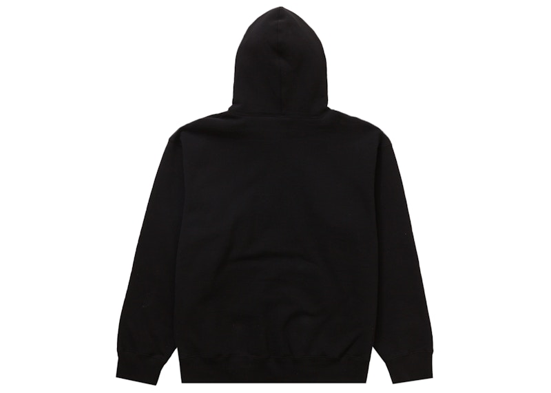 Order Supreme Script Hooded Sweatshirt Black