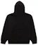 Order Supreme Script Hooded Sweatshirt Black
