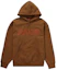 Buy Supreme Hoodie Skrip Coklat Muda