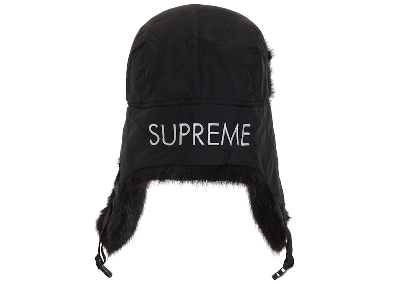Buy Supreme 字母标志黑色军帽