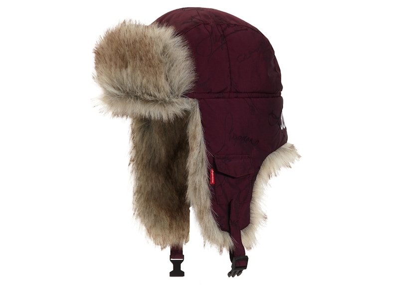 Lookbook Supreme 潮流字体标志士兵紫色