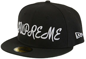 Supreme Script New Era Black Supreme Script New Era Black