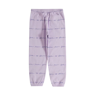 Supreme Script Stripe Sweatpant Pale Purple