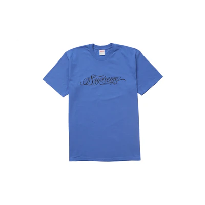 Supreme Script Tee Royal