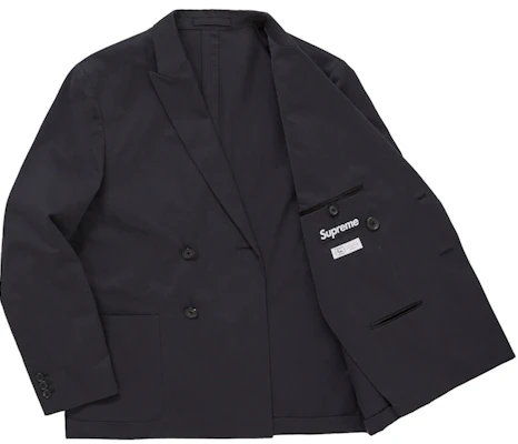 Traje Supreme Sea Island Cotton (SS26) Negro Lookbook Traje Supreme Sea Island Cotton (SS26) Negro