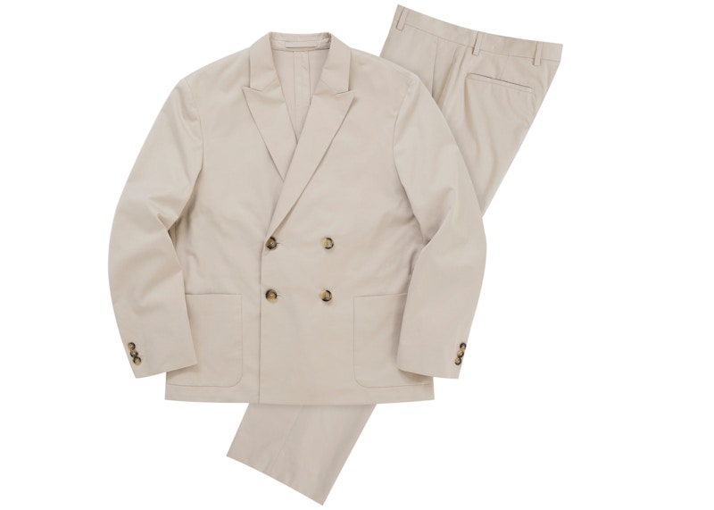 Supreme Sea Island Cotton Suit (SS26) Stone