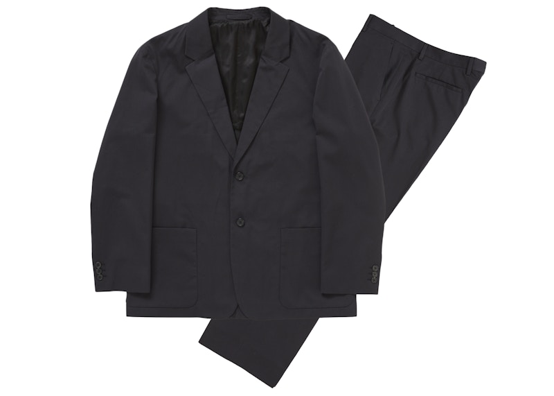 Supreme Sea Island Cotton Suit Black