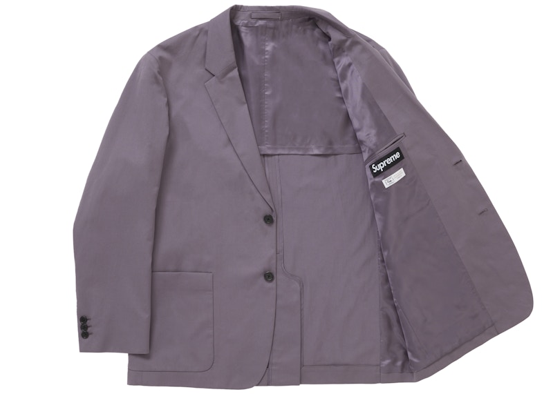 Lookbook シュプリーム シーアイランドコットンスーツ パープル