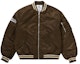 Lookbook Supreme Second To None MA-1 Jacket 'Brown'