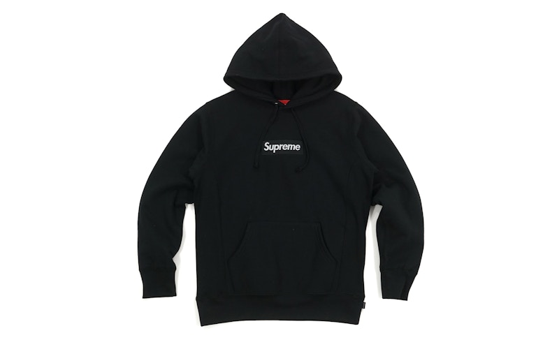 Supreme Seoul Box Logo Hooded Sweatshirt Black