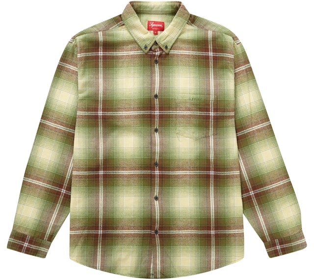 supreme-shadow-plaid-flannel-shirt-ss-23-green