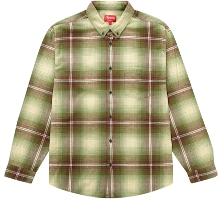 Supreme Baju Flanel Plaid Bayang Hijau (SS23) Buy Supreme Baju Flanel Plaid Bayang Hijau (SS23)