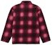 Order Supreme Shadow Plaid Fleece Shirt Red