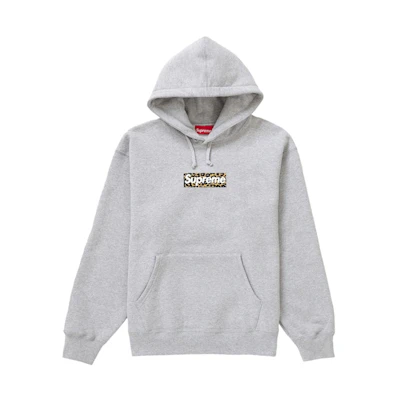 Supreme Shanghai BOGO Hoodie Heather Grey