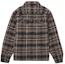 Lookbook Supreme Shearling Lined Flannel Shirt Black