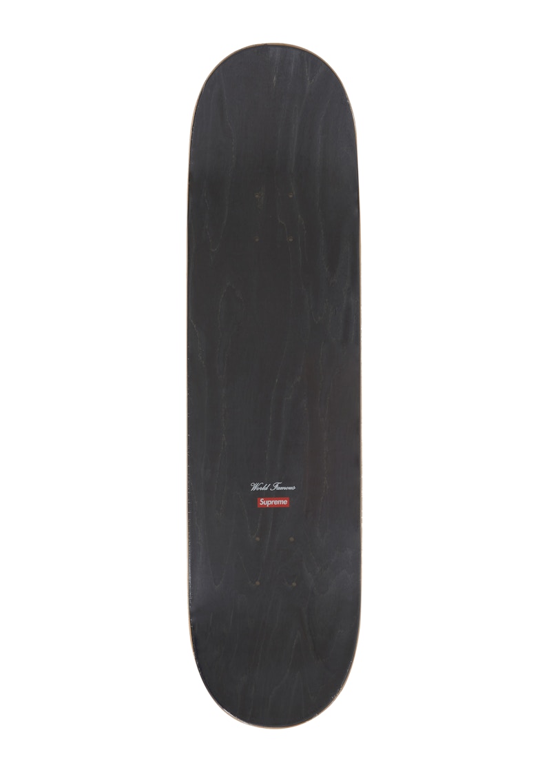 Order Supreme 白色剪刀滑板板面