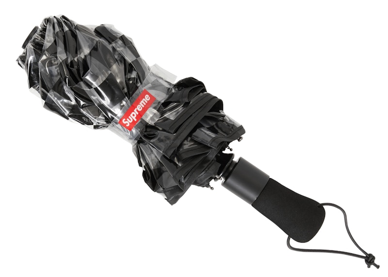 Order Paraguas Transparente Checkerboard Negro Supreme ShedRain