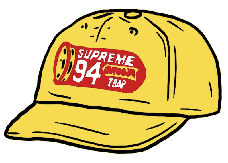 Buy Supreme Shell Patch 6-Panel Lime Topi