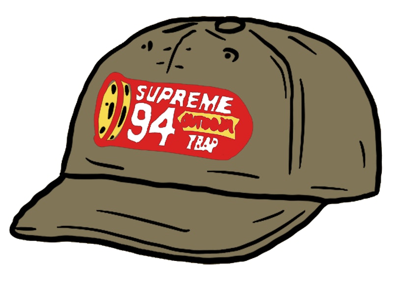 Buy 至高無上的橄欖色六片貝殼徽章帽