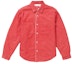 Buy Supreme Sherpa Lined Denim Shirt Red