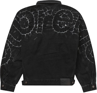 至高 Shibori 牛仔卡車夾克 黑色 Order 至高 Shibori 牛仔卡車夾克 黑色