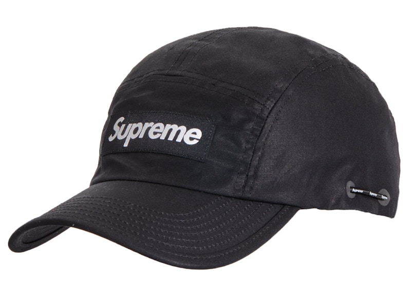 Buy Supreme Gorra Negra Shockcord Camp