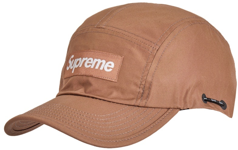 supreme-shockcord-camp-cap-brown