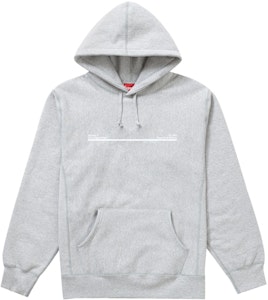 Sweatshirt Berkerudung Supreme Paris Abu-Abu Heather Buy Sweatshirt Berkerudung Supreme Paris Abu-Abu Heather