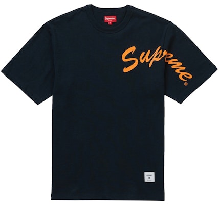 Supreme Camiseta Manga Corta Arc Hombro Azul Marino Buy Supreme Camiseta Manga Corta Arc Hombro Azul Marino