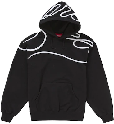Supreme 字體肩膀連帽衫 黑色 Buy Supreme 字體肩膀連帽衫 黑色