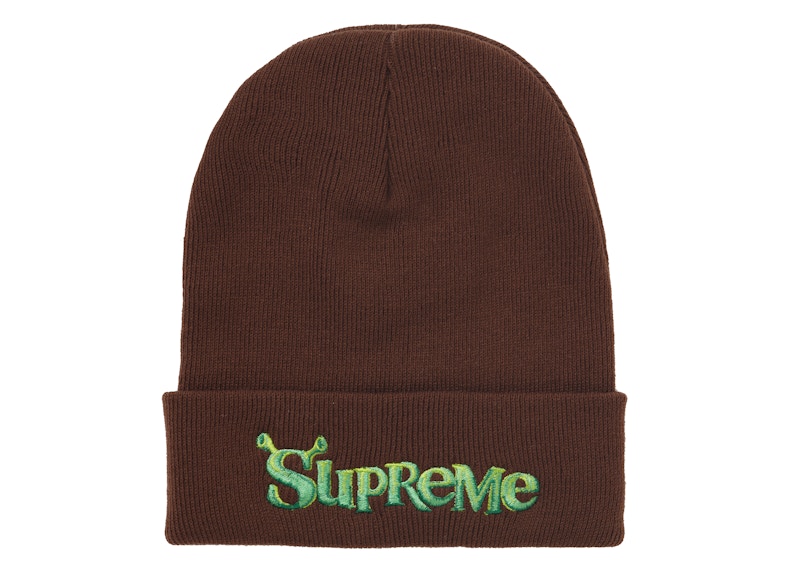 Supreme Shrek Beanie Brown (FW21)