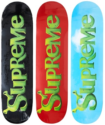 Supreme Shrek Skateboard Deck Set Buy Supreme Shrek Skateboard Deck Set
