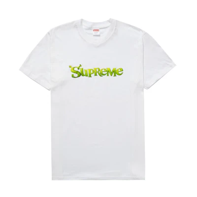 Supreme Shrek Tee White