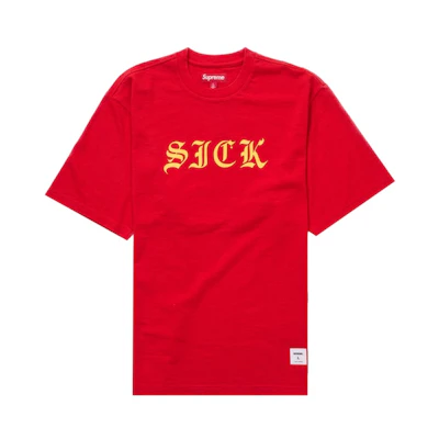 Supreme Sick S/S Top Red