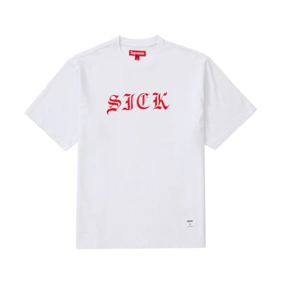 Supreme Sick S/S Top White