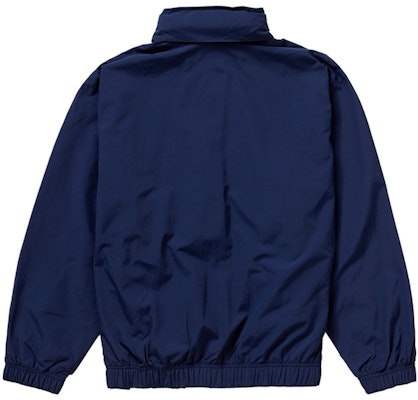 Supreme Side Logo Track Jacket Navy Lookbook Supreme Side Logo Track Jacket Navy