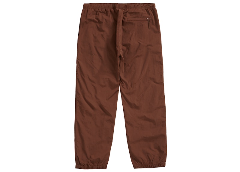 Supreme Side Logo Track Pant Brown 圖 2