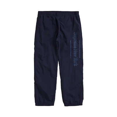 Supreme Side Logo Track Pant Navy